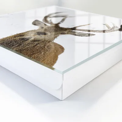 Winter deer Wall mounted key box