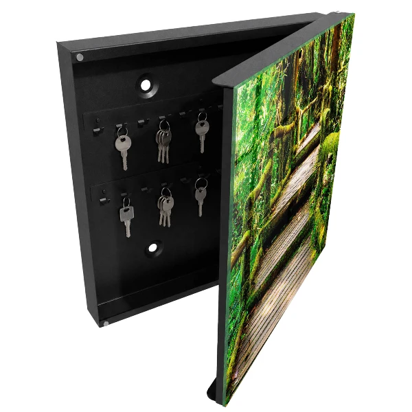 Forest bridge key cabinet with a forest bridge design