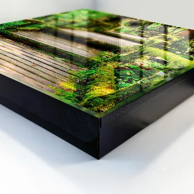 Forest bridge key cabinet with a forest bridge design