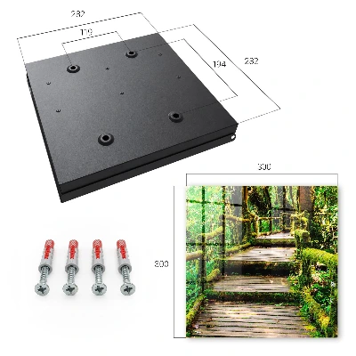 Forest bridge key cabinet with a forest bridge design