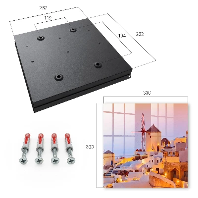 Greek island Wall mounted key box