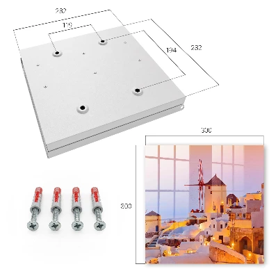 Greek island Wall mounted key box