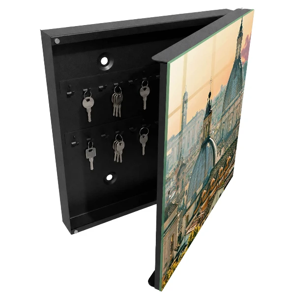 City skyline Key cabinet