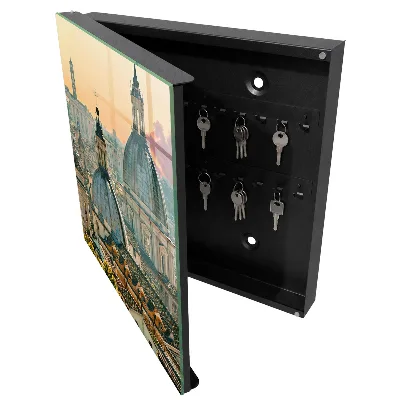City skyline Key cabinet