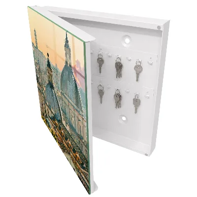 City skyline Key cabinet