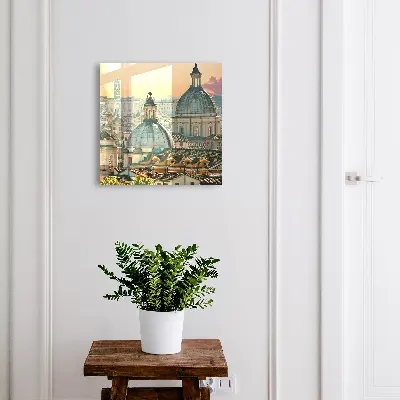 City skyline Key cabinet