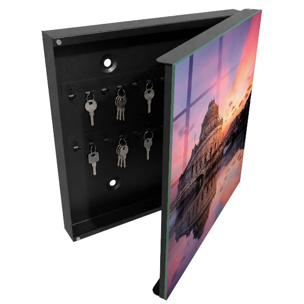 Urban sunset Key cabinet