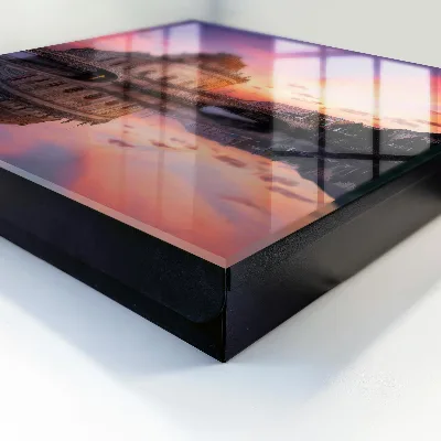 Urban sunset Key cabinet