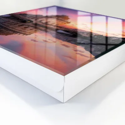 Urban sunset Key cabinet