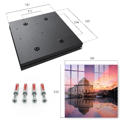 Urban sunset Key cabinet