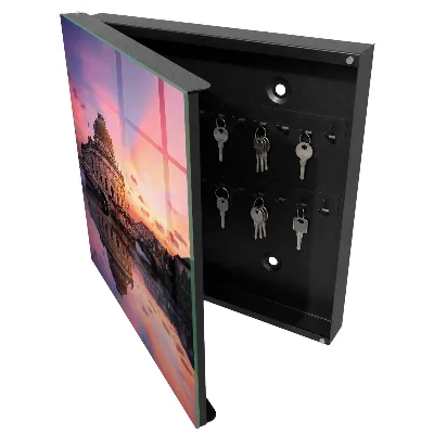 Urban sunset Key cabinet