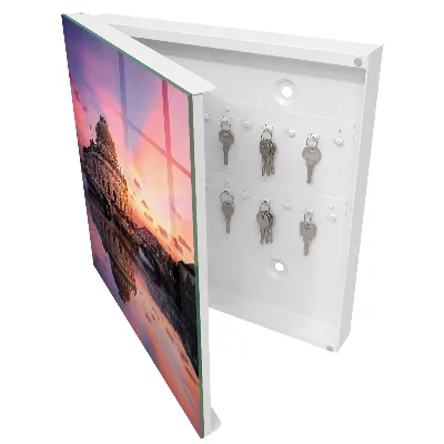 Urban sunset Key cabinet