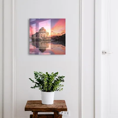 Urban sunset Key cabinet