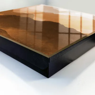Mountain panorama Key box for wall