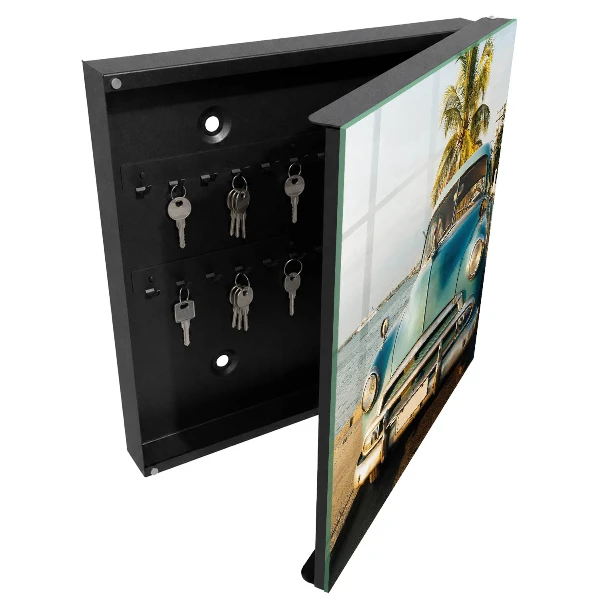 Retro car Wall mounted key box