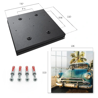 Retro car Wall mounted key box