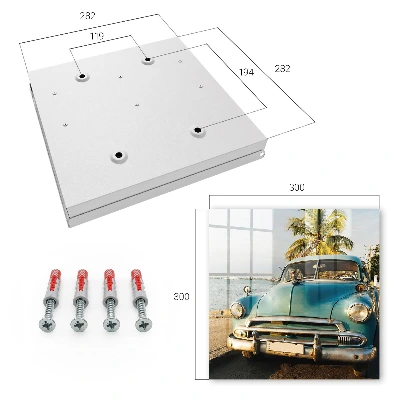 Retro car Wall mounted key box