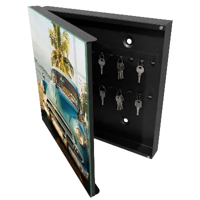 Retro car wall mounted key box retro car design