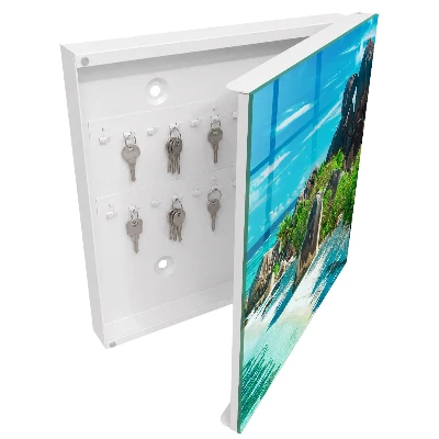Tropical beach Wall mounted key box