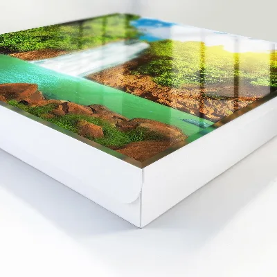 Tropical waterfall Key cabinet