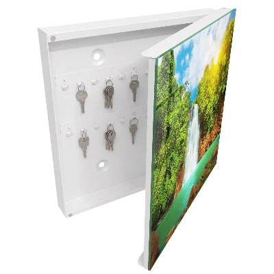 Tropical waterfall Key cabinet