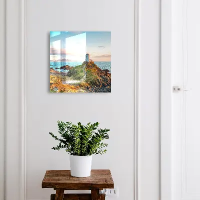 Lighthouse Key box for wall