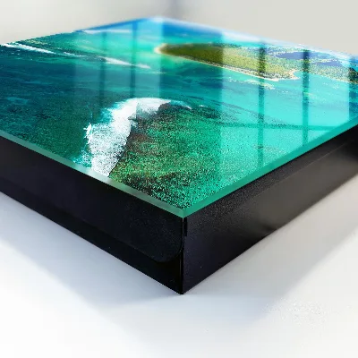 Tropical paradise Wall mounted key box