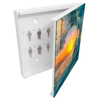 Sunset wave Key cabinet