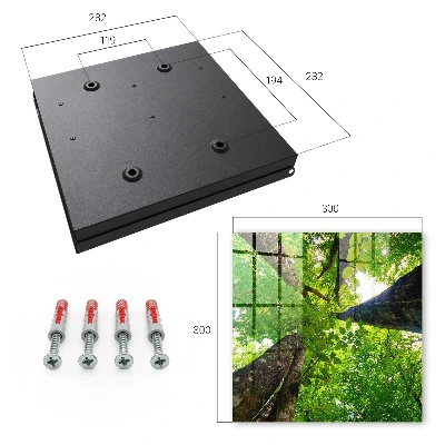 Forest sky Key box for wall