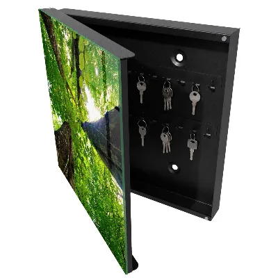 Forest sky Key box for wall