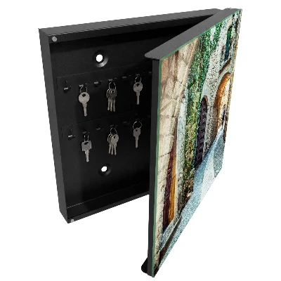 Historic alley Key box for wall