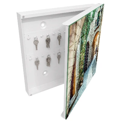 Historic alley Key box for wall