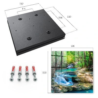 Paradise oasis Key box for wall