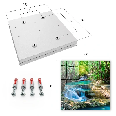 Paradise oasis Key box for wall