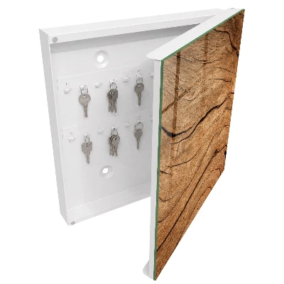 Wood texture Wall mounted key box