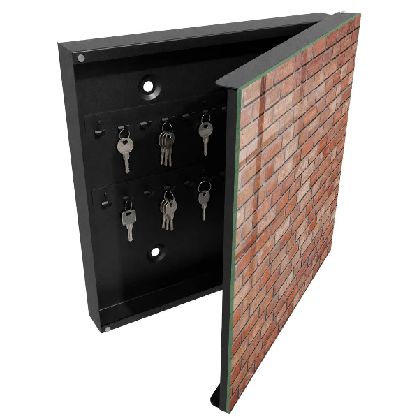 Brick wall Key box for wall