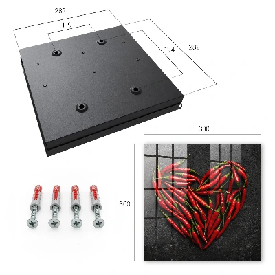 Pepper heart Key cabinet