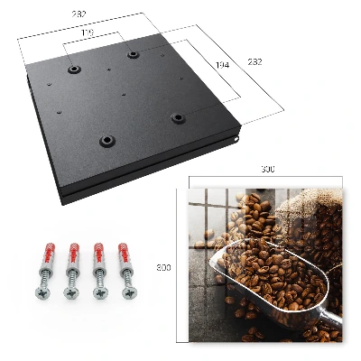 Coffee beans Key box for wall