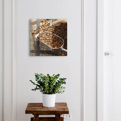 Coffee beans Key box for wall