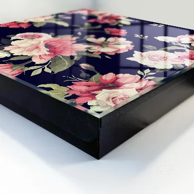 Romantic flowers Key cabinet