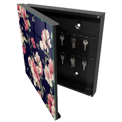 Romantic flowers Key cabinet