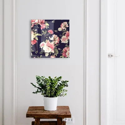 Romantic flowers Key cabinet