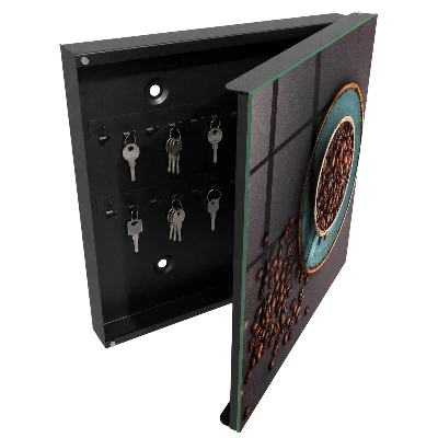 Coffee beans Key box for wall