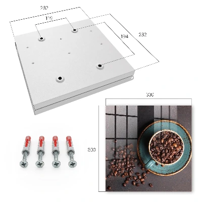 Coffee beans Key box for wall