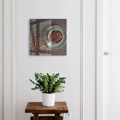 Coffee beans Key box for wall