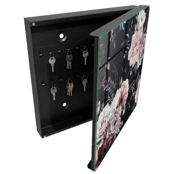 Floral charm Wall mounted key box