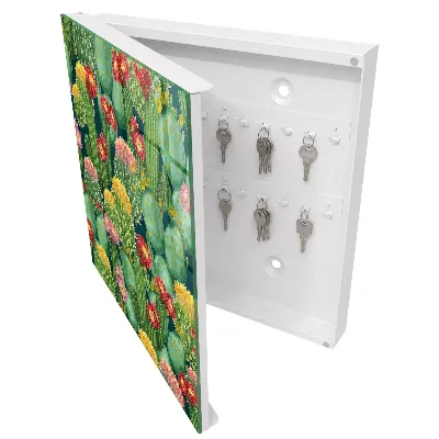 Colorful garden Wall mounted key box