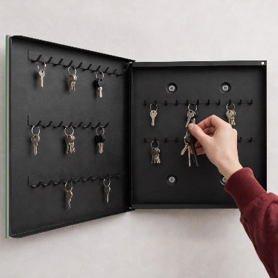 Flowers nature Wall mounted key box