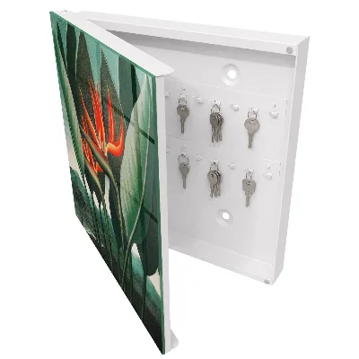 Wall-mounted key box exotic nature design