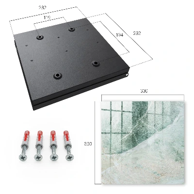 Marble elegance Key box for wall